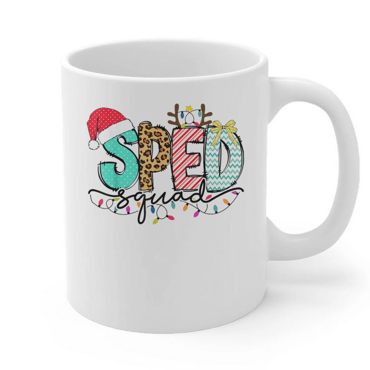 SPED Squad Special Education Teacher Autism Christmas Women Graphic Print Coffee Mug
