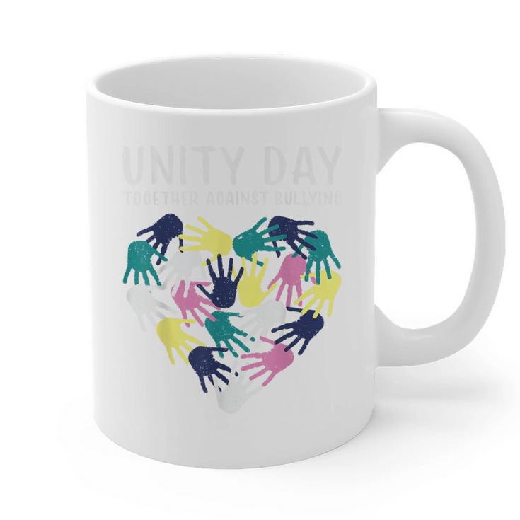 Together Against Bullying Unity Day Teachers Kids Toddler Graphic Print Coffee Mug