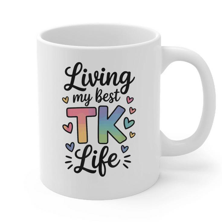 Transitional Kindergarten TK Teacher Graphic Print Coffee Mug