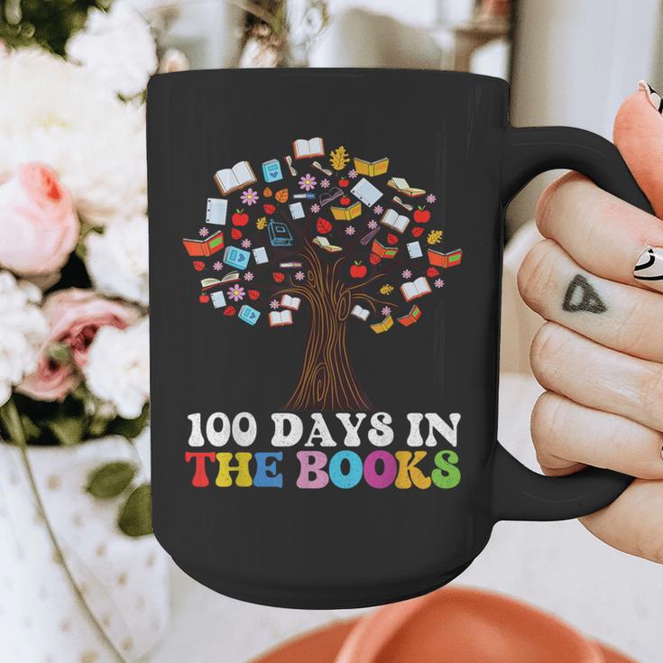 100 Days In The Books Reading Teacher 100th Day Of School Graphic Print Coffee Mug, funny design 100 Days In The Books Reading Teacher 100th Day Of School Graphic Print Coffee Mug, funny design