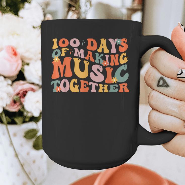 100 Days Of School Music Teacher Graphic Print Coffee Mug, funny design 100 Days Of School Music Teacher Graphic Print Coffee Mug, funny design