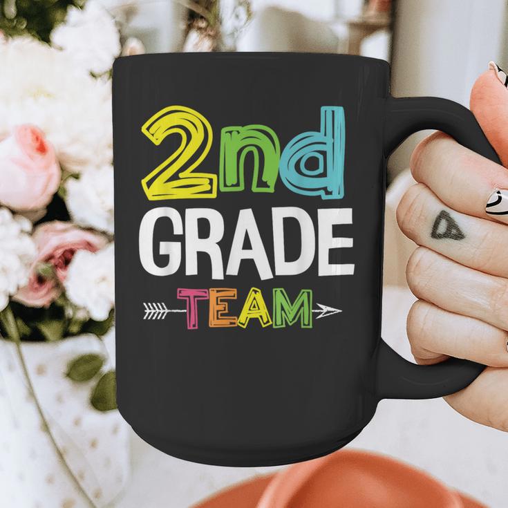 2nd Grade Team T-Shirt 2nd Grade Squad Teacher Graphic Print Coffee Mug, 2nd Grade Teacher Gifts, funny design