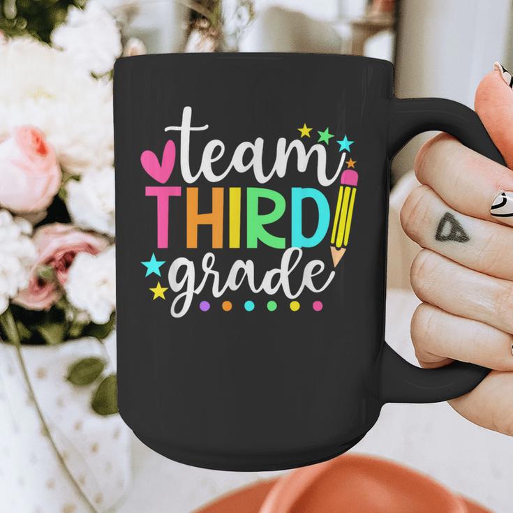 3rd Grade Team Pencil Teacher Student Back To School Girls Graphic Print Coffee Mug, funny design 3rd Grade Team Pencil Teacher Student Back To School Girls Graphic Print Coffee Mug, funny design