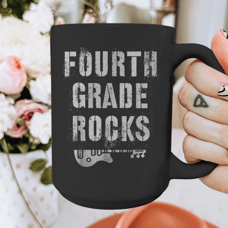 4th GRADE Rocks Teacher Rockstars I Teach Ready To Rock Graphic Print Coffee Mug, 4th Grade Teacher Gifts, funny design 4th GRADE Rocks Teacher Rockstars I Teach Ready To Rock Graphic Print Coffee Mug, 4th Grade Teacher Gifts, funny design