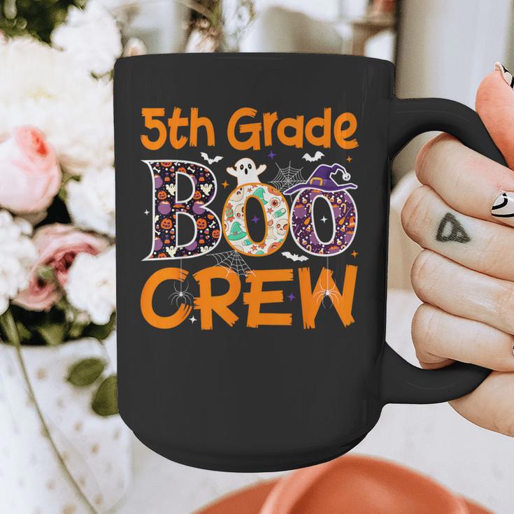 5th Grade Boo Crew Teacher Fifth Grade Halloween Graphic Print Coffee Mug, funny design 5th Grade Boo Crew Teacher Fifth Grade Halloween Graphic Print Coffee Mug, funny design