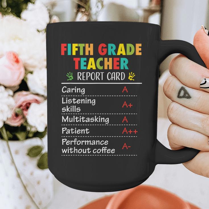 5th Grade Teacher Report Card Appreciation Men Women Graphic Print Coffee Mug, funny design 5th Grade Teacher Report Card Appreciation Men Women Graphic Print Coffee Mug, funny design