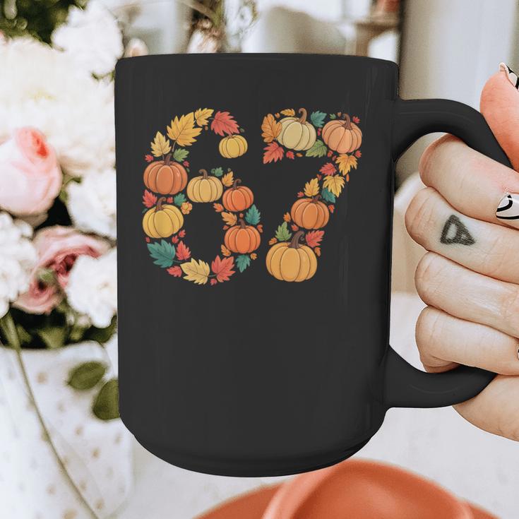 67 6 7 Fall Leaves For Teachers 67 Teacher Graphic Print Coffee Mug, funny design 67 6 7 Fall Leaves For Teachers 67 Teacher Graphic Print Coffee Mug, funny design