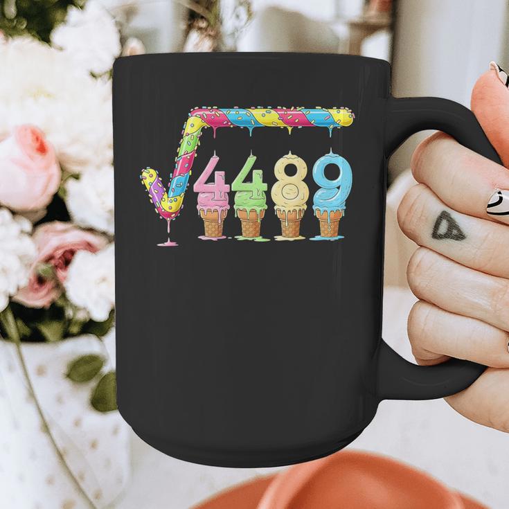 67 Ice Cream Drip Meme Square Root 4489 Slang Teacher Math Graphic Print Coffee Mug, funny design