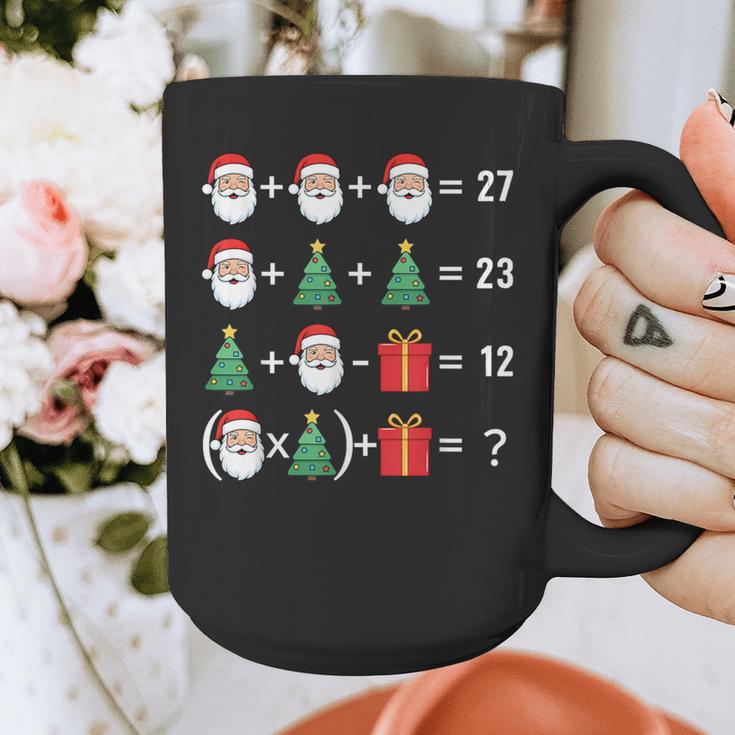 67 Santa Tree Math Teacher Christmas Xmas Humor Graphic Print Coffee Mug, funny design