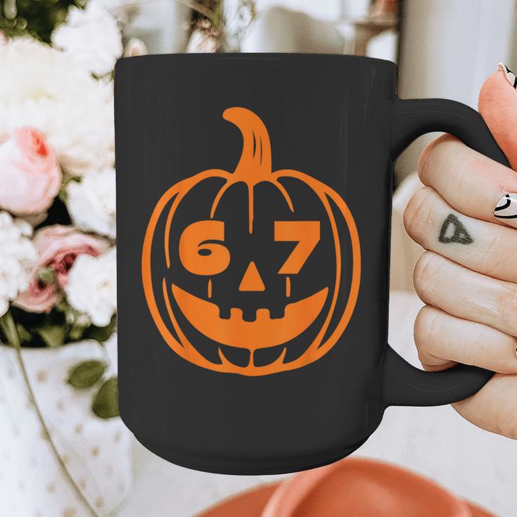 67 Six Seven Halloween Costume For Students Teachers Graphic Print Coffee Mug, funny design 67 Six Seven Halloween Costume For Students Teachers Graphic Print Coffee Mug, funny design
