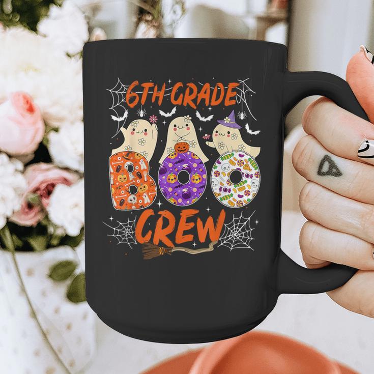 6th Grade Boo Crew Sixth Grade Halloween Teacher Kid Graphic Print Coffee Mug, funny design 6th Grade Boo Crew Sixth Grade Halloween Teacher Kid Graphic Print Coffee Mug, funny design