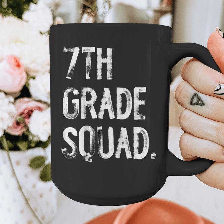 7th Grade Squad Back To School Student Teacher Graphic Print Coffee Mug, funny design 7th Grade Squad Back To School Student Teacher Graphic Print Coffee Mug, funny design