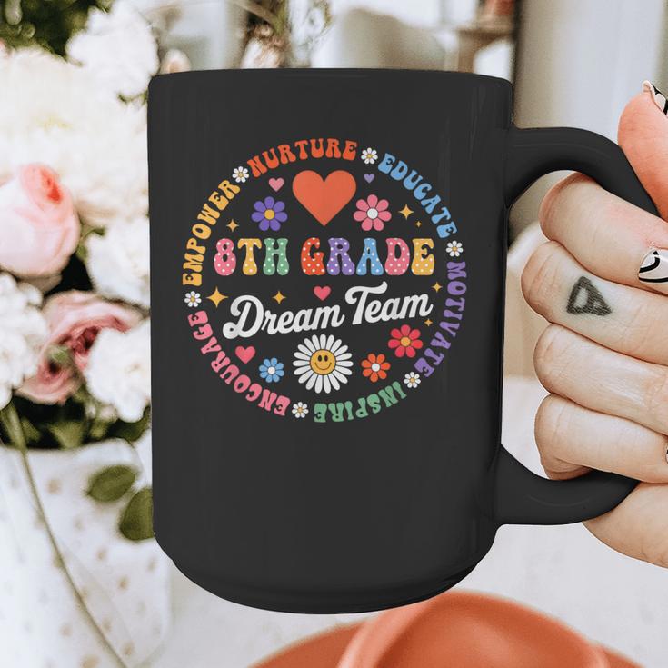 8th Grade Dream Team Eighth Grade Teacher Kid Back To School Graphic Print Coffee Mug, funny design 8th Grade Dream Team Eighth Grade Teacher Kid Back To School Graphic Print Coffee Mug, funny design