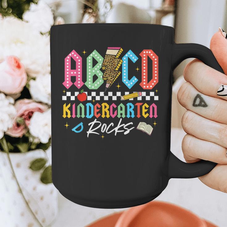 ABCD Kindergarten Rocks Pencil Lightning Teachers Rock Boys Graphic Print Coffee Mug, funny design ABCD Kindergarten Rocks Pencil Lightning Teachers Rock Boys Graphic Print Coffee Mug, funny design