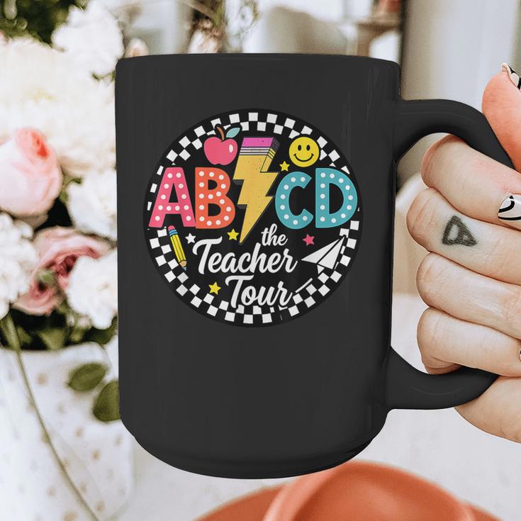 ABCD The Teacher Tour Back To School First Day Of School Graphic Print Coffee Mug, funny design ABCD The Teacher Tour Back To School First Day Of School Graphic Print Coffee Mug, funny design