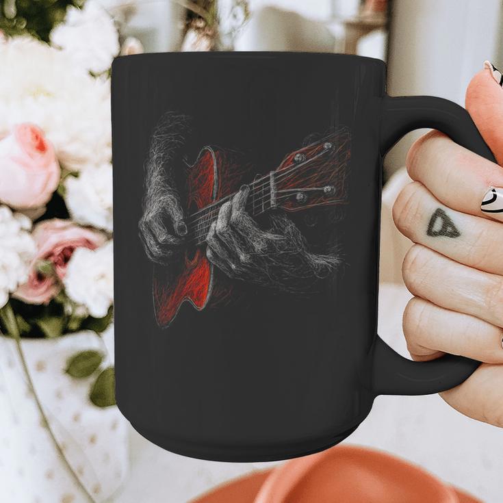 Acoustic Guitar Player Shirt Vintage Music Teacher Guitarist Graphic Print Coffee Mug, funny design Acoustic Guitar Player Shirt Vintage Music Teacher Guitarist Graphic Print Coffee Mug, funny design
