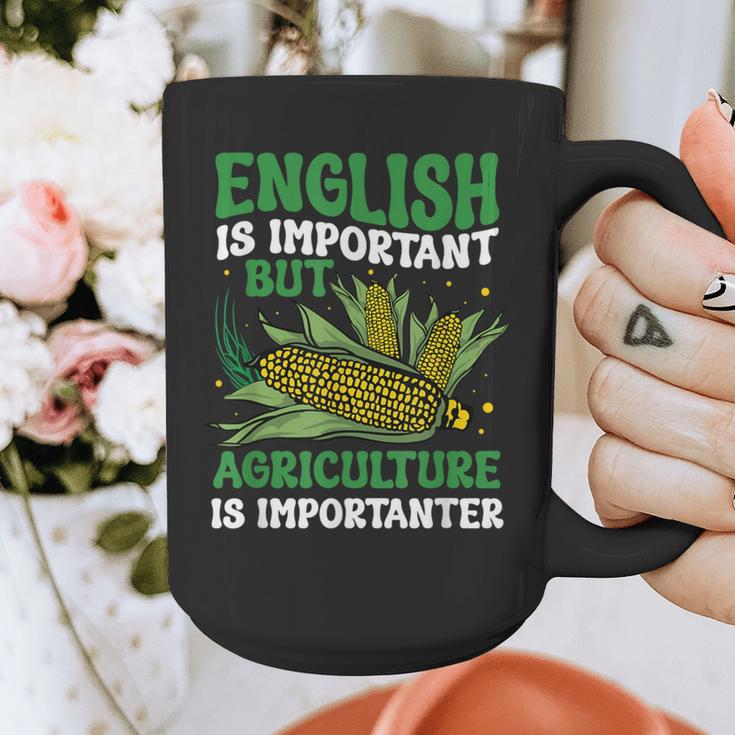 AG Teacher English Is Important But Agriculture Teacher Graphic Print Coffee Mug, English Teacher Gifts, funny design