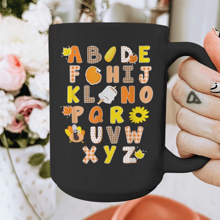 Alphabet Turkey Thanksgiving Costume Preschool Teacher Men Women Graphic Print Coffee Mug, funny design Alphabet Turkey Thanksgiving Costume Preschool Teacher Men Women Graphic Print Coffee Mug, funny design
