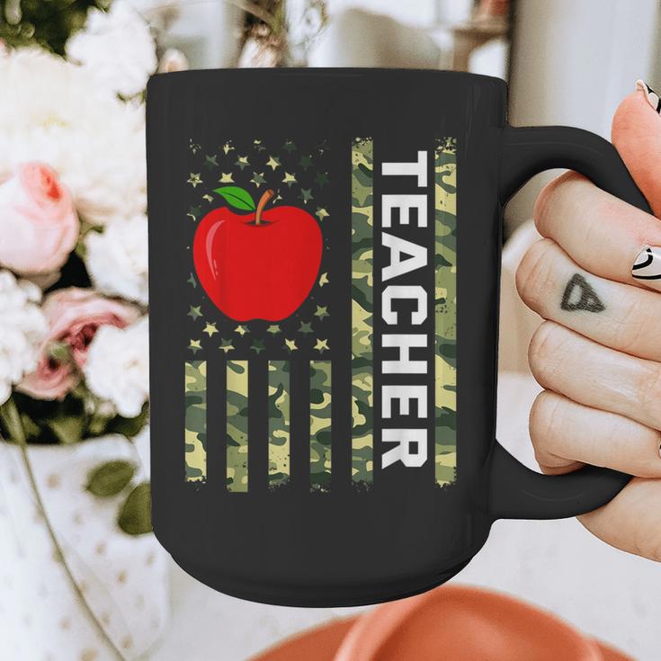 American Flag Camouflage Teacher Patriotic 4th Of July Graphic Print Coffee Mug, funny design American Flag Camouflage Teacher Patriotic 4th Of July Graphic Print Coffee Mug, funny design