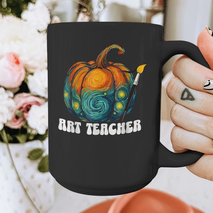 Art Teacher Pumpkin Halloween Night Men Women Graphic Print Coffee Mug, funny design Art Teacher Pumpkin Halloween Night Men Women Graphic Print Coffee Mug, funny design