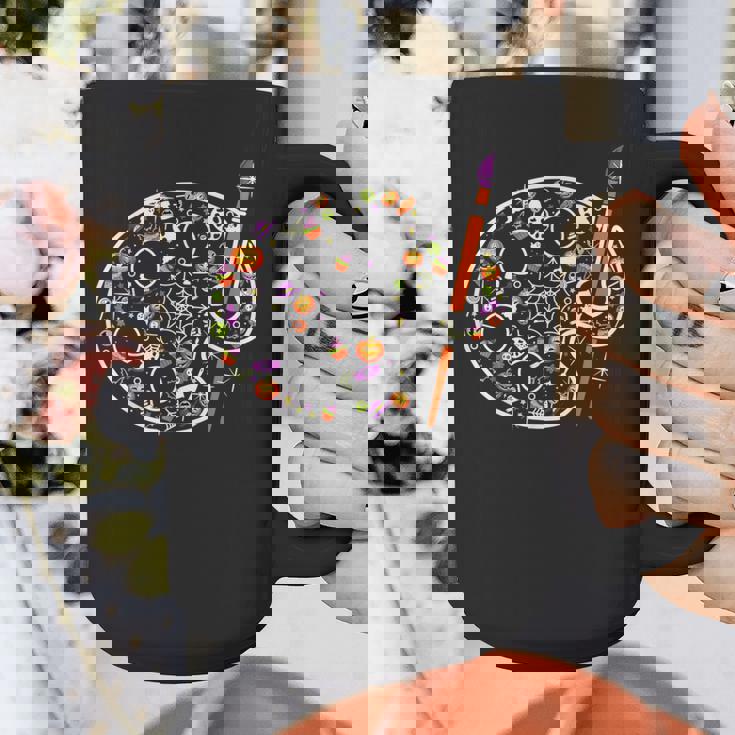 Art Teacher Pumpkin Scary Halloween Costume Men Women Graphic Print Coffee Mug, funny gift