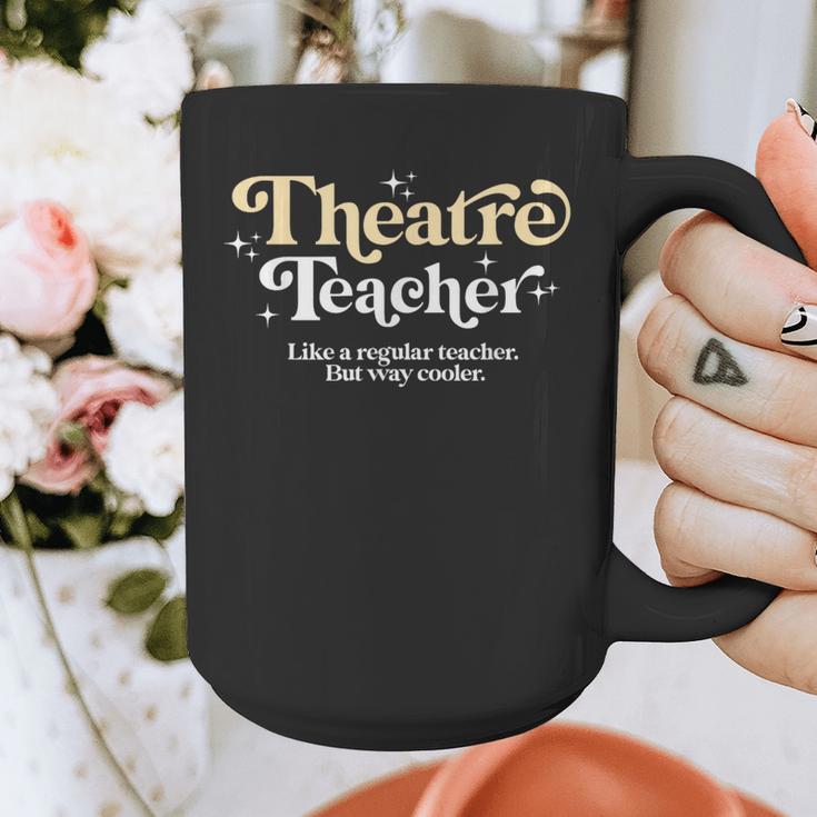 Theatre Teacher Back To School Essential Must Have Graphic Print Coffee Mug, funny design Theatre Teacher Back To School Essential Must Have Graphic Print Coffee Mug, funny design