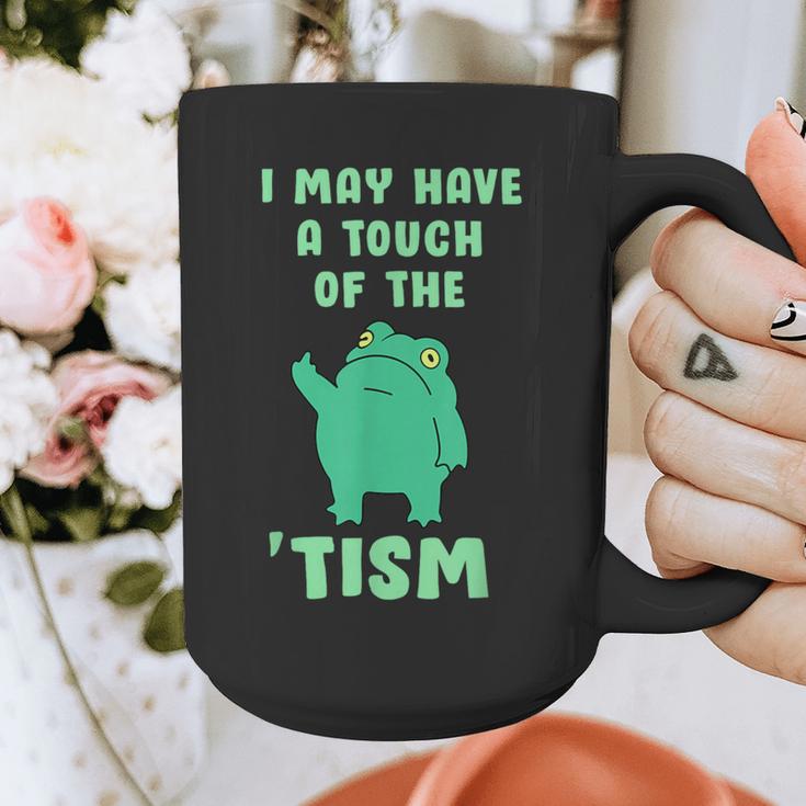 Autism Awareness Neurodiversity Teacher Frog I May Have A Touch Of The Tism Neurodivergent Small Graphic Print Coffee Mug, funny design Autism Awareness Neurodiversity Teacher Frog I May Have A Touch Of The Tism Neurodivergent Small Graphic Print Coffee Mug, funny design