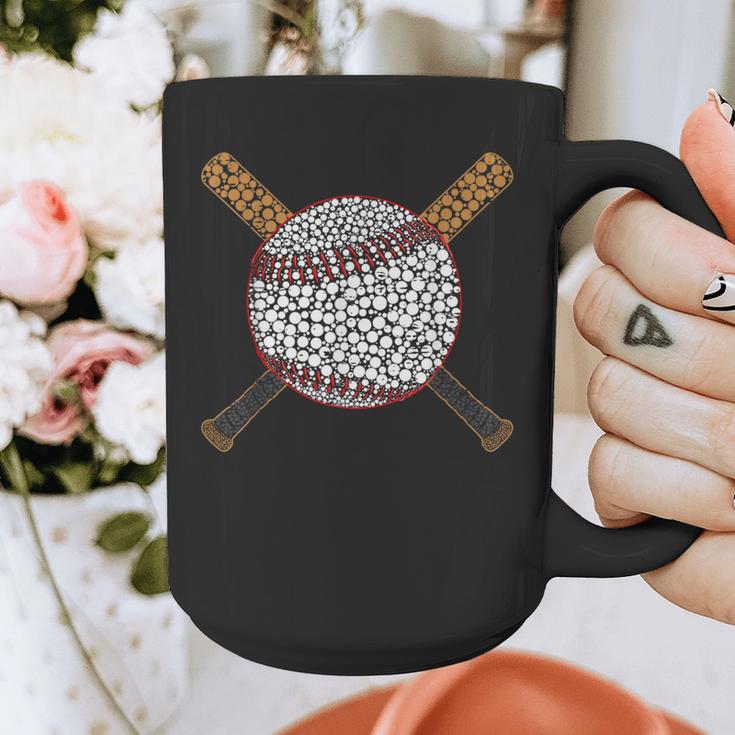 Baseball Happy Dot Day Shirts For Kids Men Women Teacher Graphic Print Coffee Mug, funny design