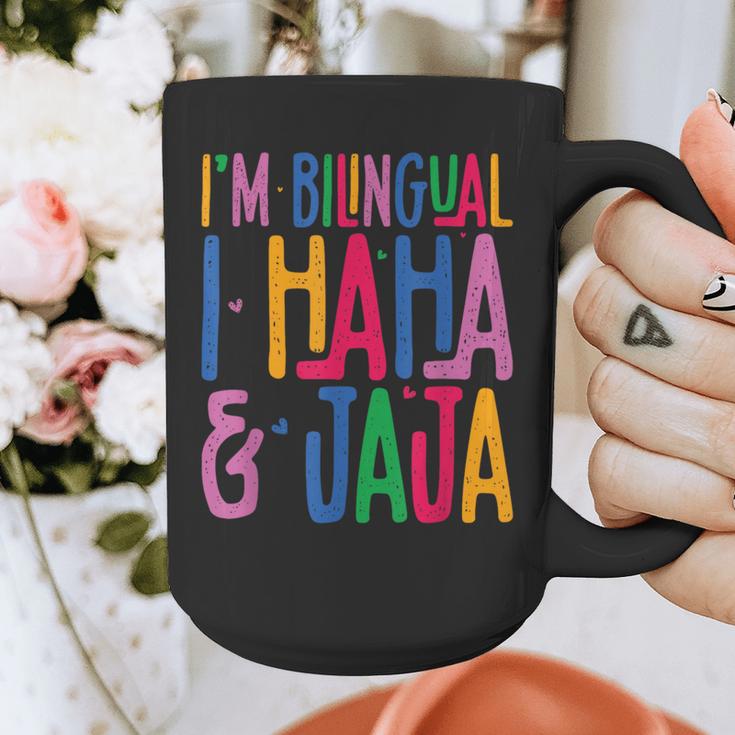 I Am Bilingual I Haha And Jaja Latina Latino Spanish Teacher Graphic Print Coffee Mug, funny design I Am Bilingual I Haha And Jaja Latina Latino Spanish Teacher Graphic Print Coffee Mug, funny design