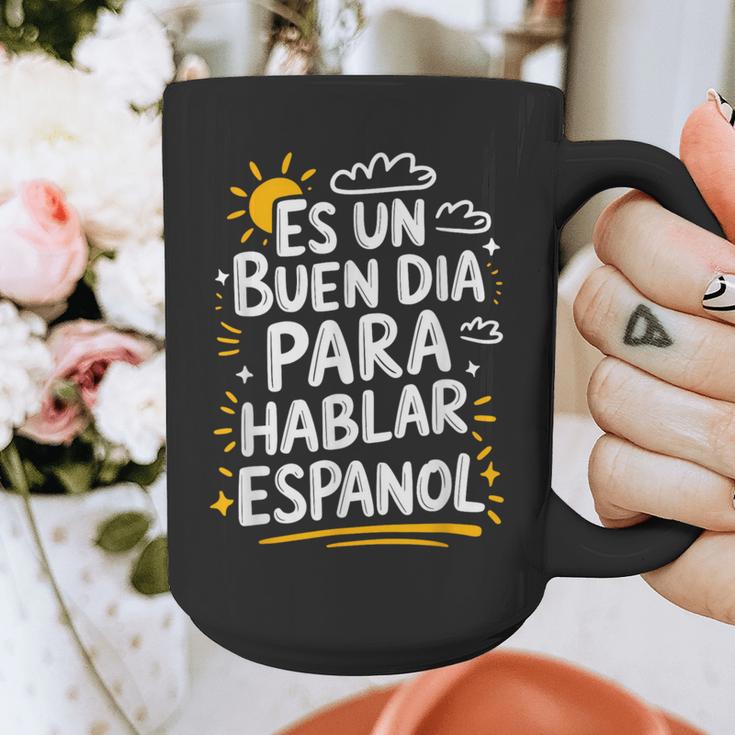Bilingual Teacher Maestra Spanish Teacher Graphic Print Coffee Mug, funny design