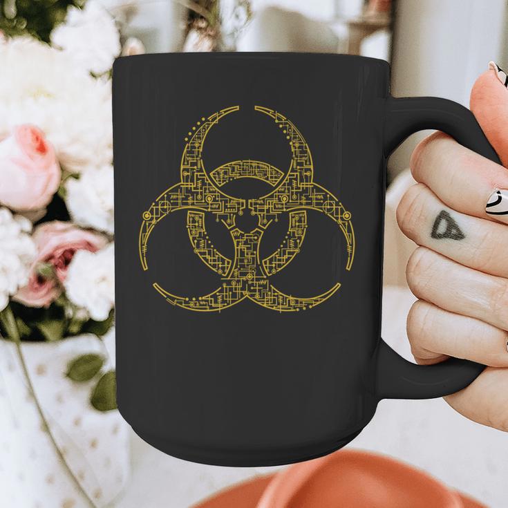 Bioengineering Biology Teacher Toxic Symbol Biohazard For Men Women Girls Kids Graphic Print Coffee Mug, funny design