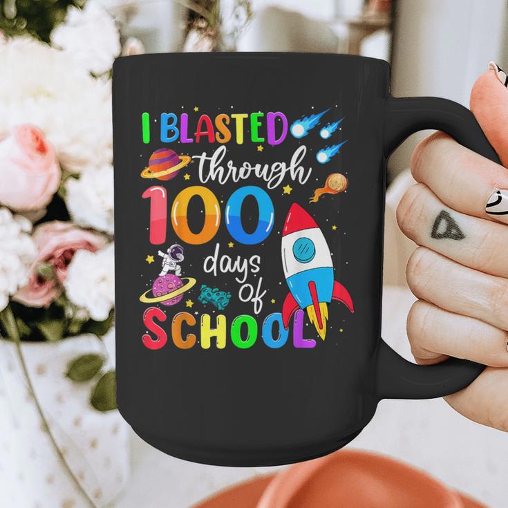 I Blasted Through 100 Days Of School 100th Day Teacher Kids Graphic Print Coffee Mug, funny design I Blasted Through 100 Days Of School 100th Day Teacher Kids Graphic Print Coffee Mug, funny design