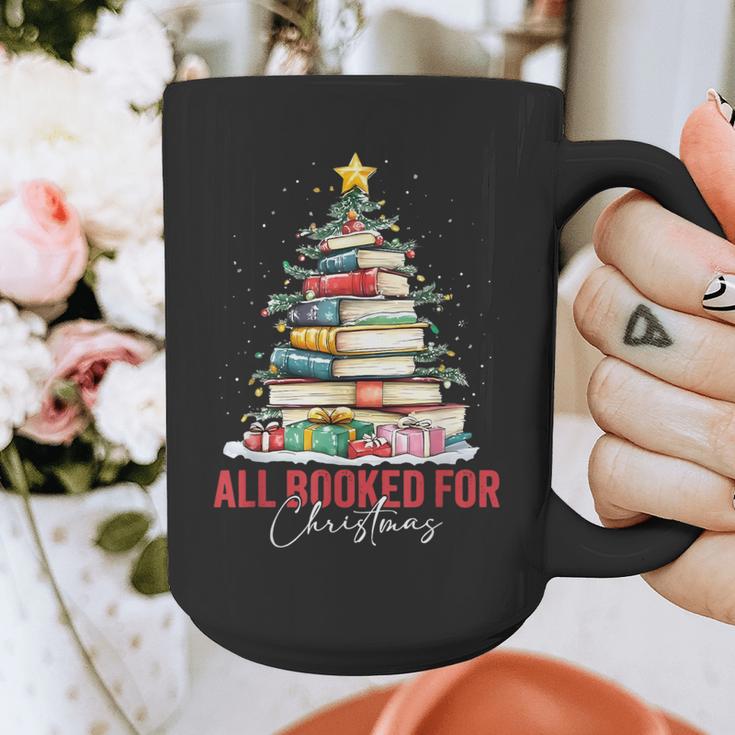 All Booked For Christmas Xmas Tree Teacher Holiday Pajamas Graphic Print Coffee Mug, funny design All Booked For Christmas Xmas Tree Teacher Holiday Pajamas Graphic Print Coffee Mug, funny design