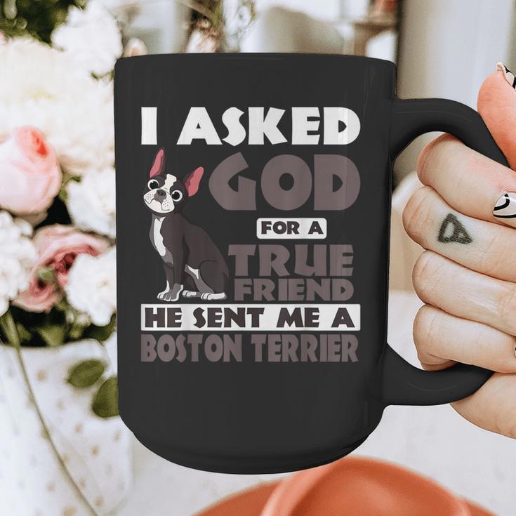 Boston Terrier American Gentleman Non-Sporting Dog Lover Graphic Print Coffee Mug, American Boston Terrier Gifts, funny design