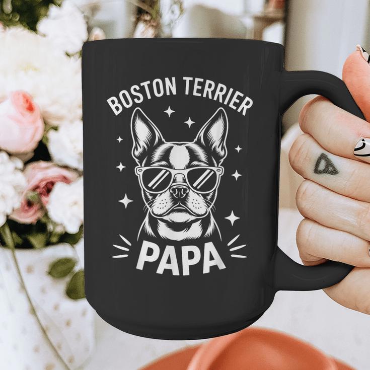 Boston Terrier Dad Boston Terrier Graphic Print Coffee Mug, Couple Gifts, Boston Terrier Dad Gifts, funny design