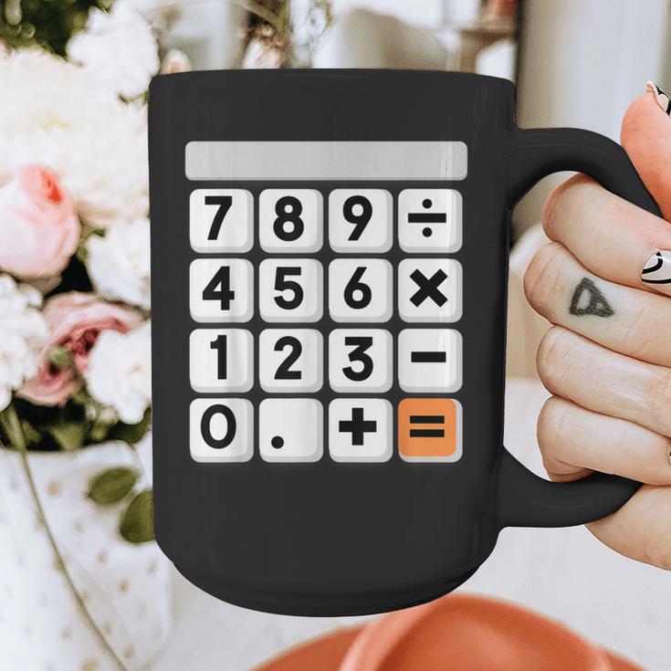 Calculator Easy Halloween Costume For Math Teacher Graphic Print Coffee Mug, funny design Calculator Easy Halloween Costume For Math Teacher Graphic Print Coffee Mug, funny design