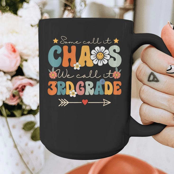 Some Call It Chaos We Call It 3rd Grade Third Grade Teachers Men Women Kids Graphic Print Coffee Mug, funny design Some Call It Chaos We Call It 3rd Grade Third Grade Teachers Men Women Kids Graphic Print Coffee Mug, funny design