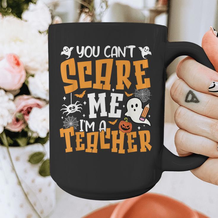 You Can't Scare Me I'm A Teacher Halloween Spooky Season Graphic Print Coffee Mug, funny design You Can't Scare Me I'm A Teacher Halloween Spooky Season Graphic Print Coffee Mug, funny design
