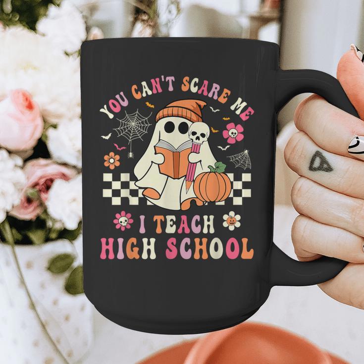 You Can't Scare Me I Teach High School Teacher Halloween Graphic Print Coffee Mug, funny design You Can't Scare Me I Teach High School Teacher Halloween Graphic Print Coffee Mug, funny design