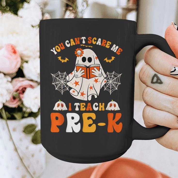You Cant Scare Me I Teach Pre-K Teacher Halloween Graphic Print Coffee Mug, funny design You Cant Scare Me I Teach Pre-K Teacher Halloween Graphic Print Coffee Mug, funny design
