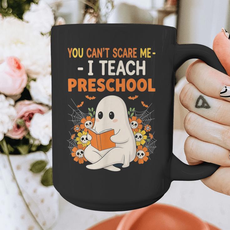 You Cant Scare Me I Teach Preschool Halloween Teacher Graphic Print Coffee Mug, funny design You Cant Scare Me I Teach Preschool Halloween Teacher Graphic Print Coffee Mug, funny design