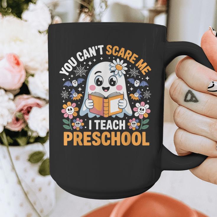 You Can't Scare Me I Teach Preschool Teacher Halloween Graphic Print Coffee Mug, funny design You Can't Scare Me I Teach Preschool Teacher Halloween Graphic Print Coffee Mug, funny design