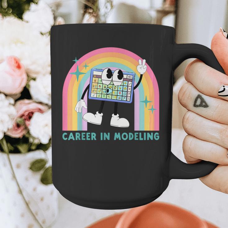 Career In Modeling AAC Teacher SLP SPED Communication Autism Graphic Print Coffee Mug, funny design Career In Modeling AAC Teacher SLP SPED Communication Autism Graphic Print Coffee Mug, funny design