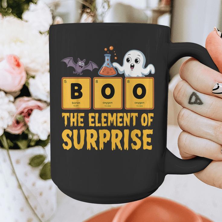 Chemistry Boo The Element Of Surprise Science Teacher Graphic Print Coffee Mug, Science Teacher Gifts, funny design