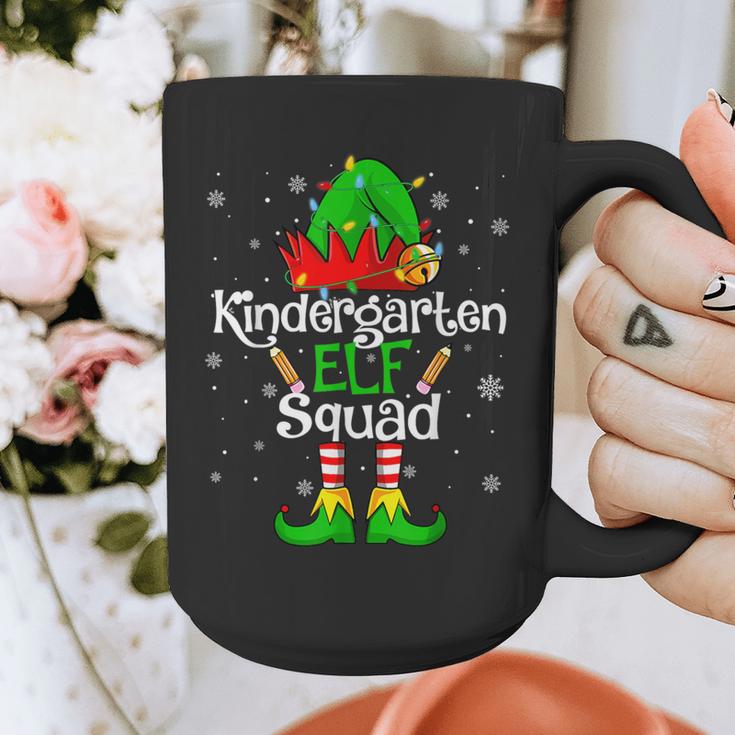 Christmas Kindergarten Elf Squad Teacher Student Graphic Print Coffee Mug, funny design Christmas Kindergarten Elf Squad Teacher Student Graphic Print Coffee Mug, funny design