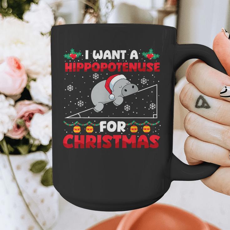 Christmas Math Teacher Hippopotenuse Math Lovers Xmas Graphic Print Coffee Mug, funny design Christmas Math Teacher Hippopotenuse Math Lovers Xmas Graphic Print Coffee Mug, funny design
