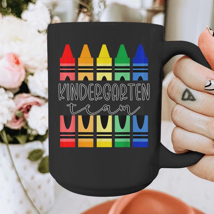 Colorful Crayon Kindergarten Team Tee For Teachers Students Men Women Kids Graphic Print Coffee Mug, funny design Colorful Crayon Kindergarten Team Tee For Teachers Students Men Women Kids Graphic Print Coffee Mug, funny design