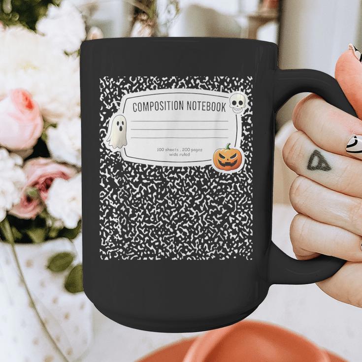 Composition Notebook Costume Adult Halloween For Teacher Graphic Print Coffee Mug, funny design Composition Notebook Costume Adult Halloween For Teacher Graphic Print Coffee Mug, funny design