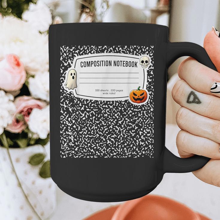 Composition Notebook Costume Adult Halloween For Teachers Graphic Print Coffee Mug, funny design Composition Notebook Costume Adult Halloween For Teachers Graphic Print Coffee Mug, funny design