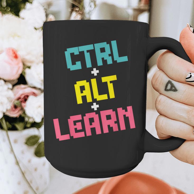 Computer Teacher Back To School Kids Ctrl Alt Learn Graphic Print Coffee Mug, funny design Computer Teacher Back To School Kids Ctrl Alt Learn Graphic Print Coffee Mug, funny design
